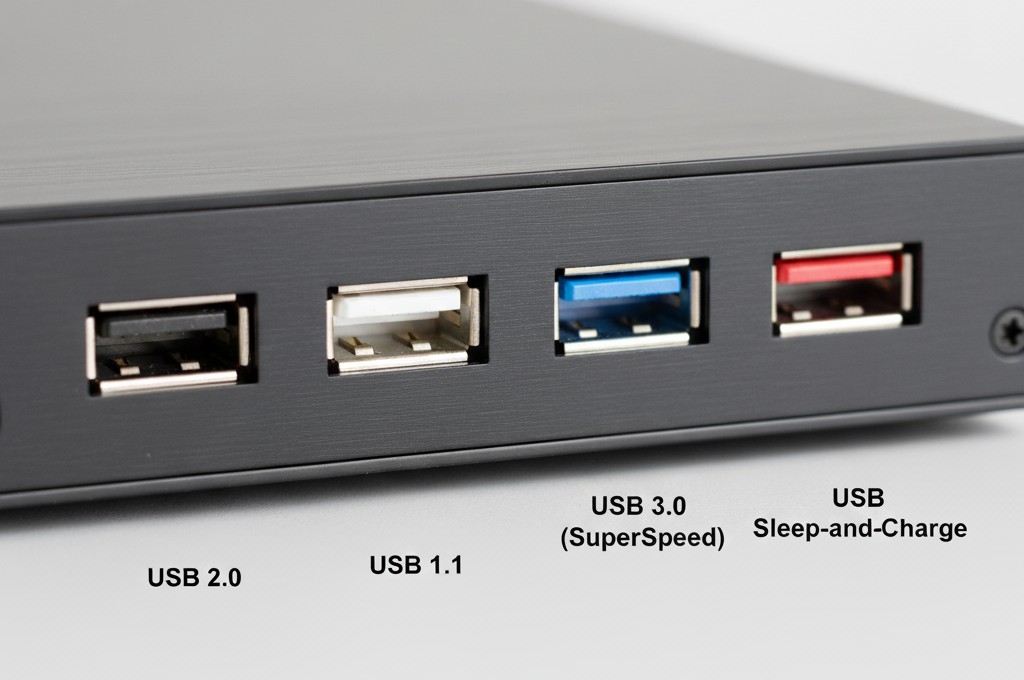 As Cores das Entradas USB Explicadas: O Que Cada Uma Significa e Porque Importa Mesmo