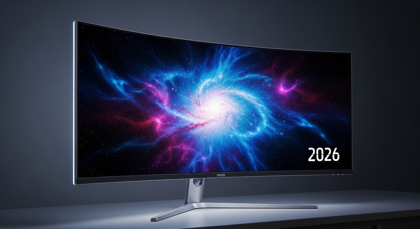 Monitores QD-OLED 2026 com nova tecnologia Samsung QuantumBlack