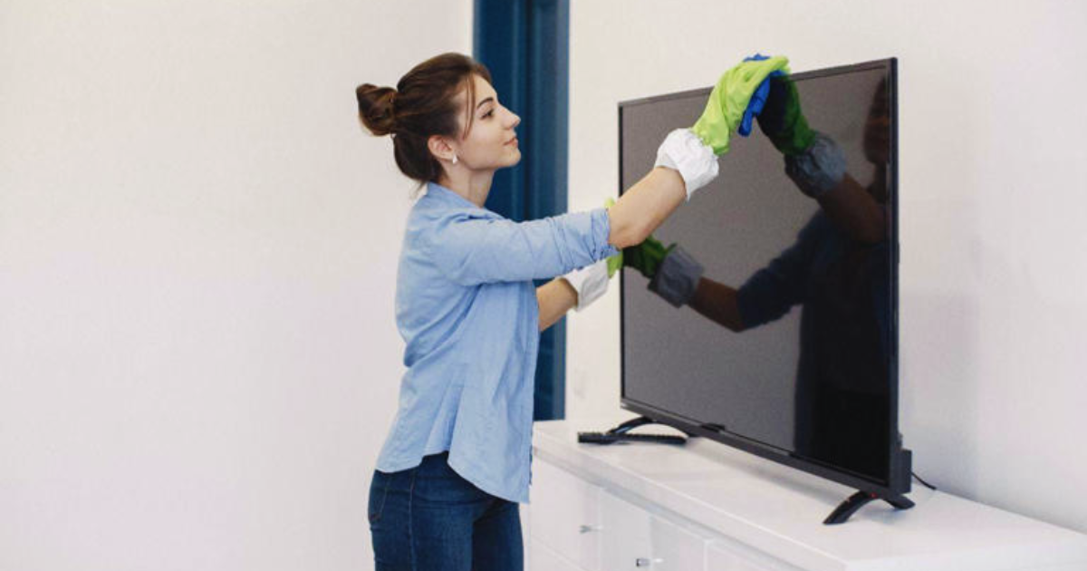 Como limpar a televisão de forma correta e segura