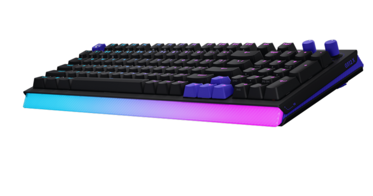 Logitech G G512 X TMR: o novo teclado de gaming com sensores TMR