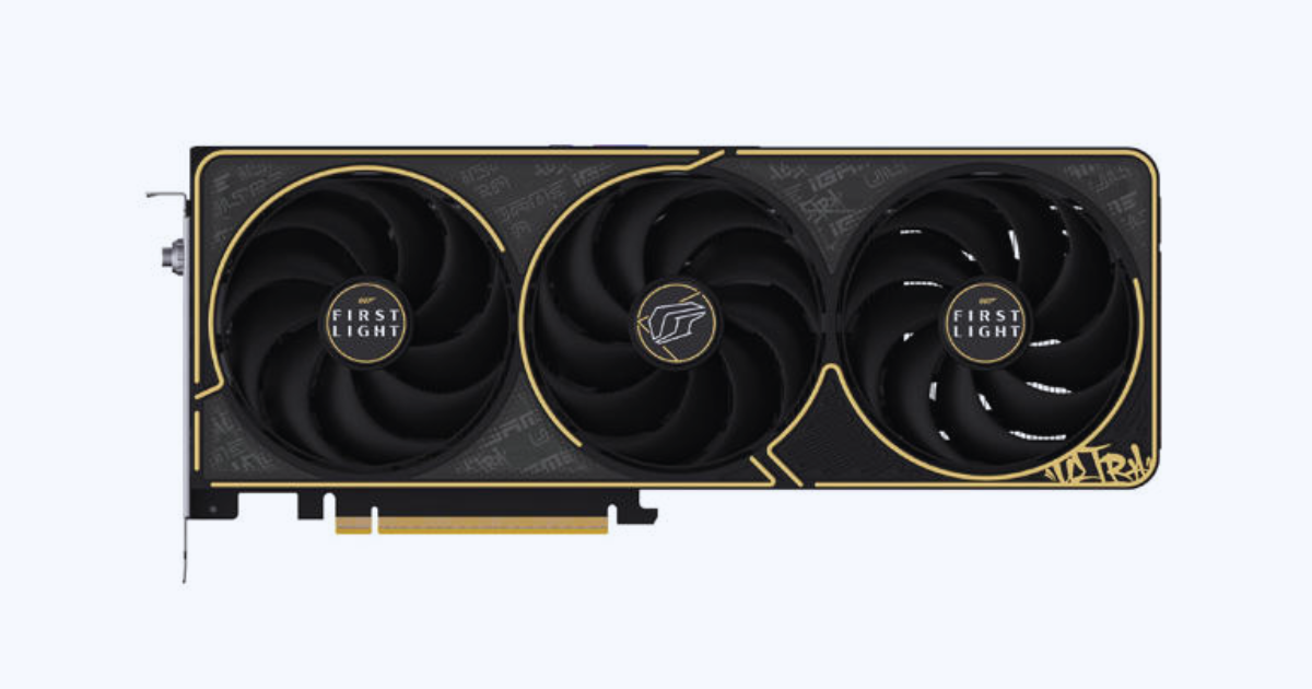 iGame GeForce RTX 5070 Ultra OC x 007 First Light Edition