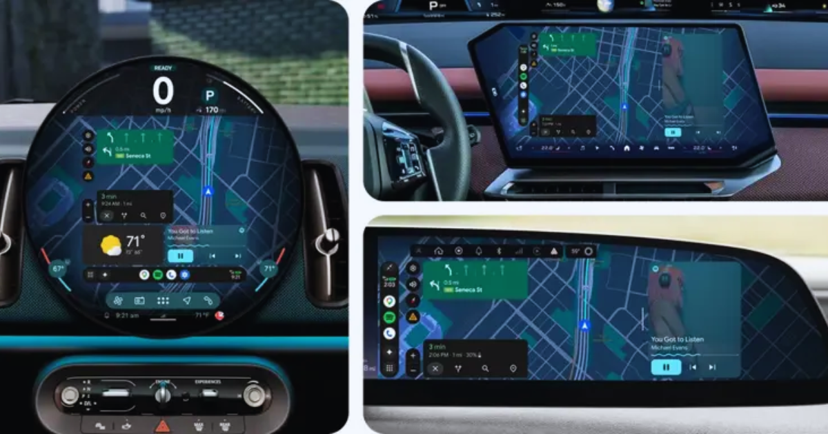 Android Auto 2026: Google renova design e inteligência artificial